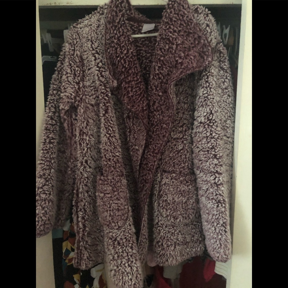 Fluffy sweater